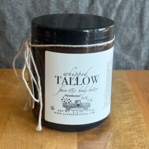 Large Heartwood Whipped Tallow for Face & Body