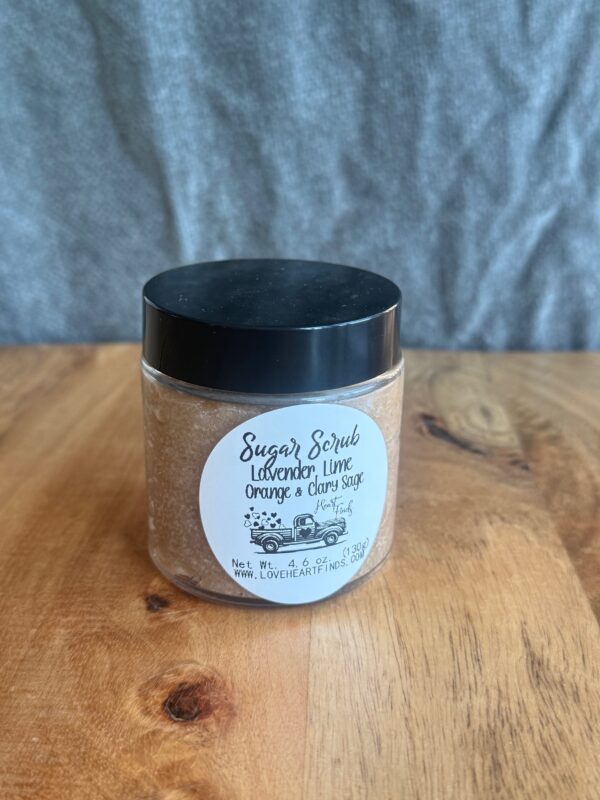 Sugar Scrub - Lavender, Lime, Orange & Clary Sage