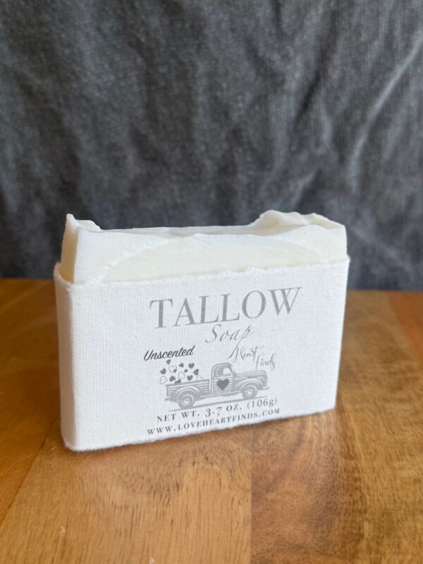Unscented Tallow Soap